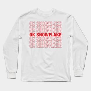 Ok Snowflake Long Sleeve T-Shirt